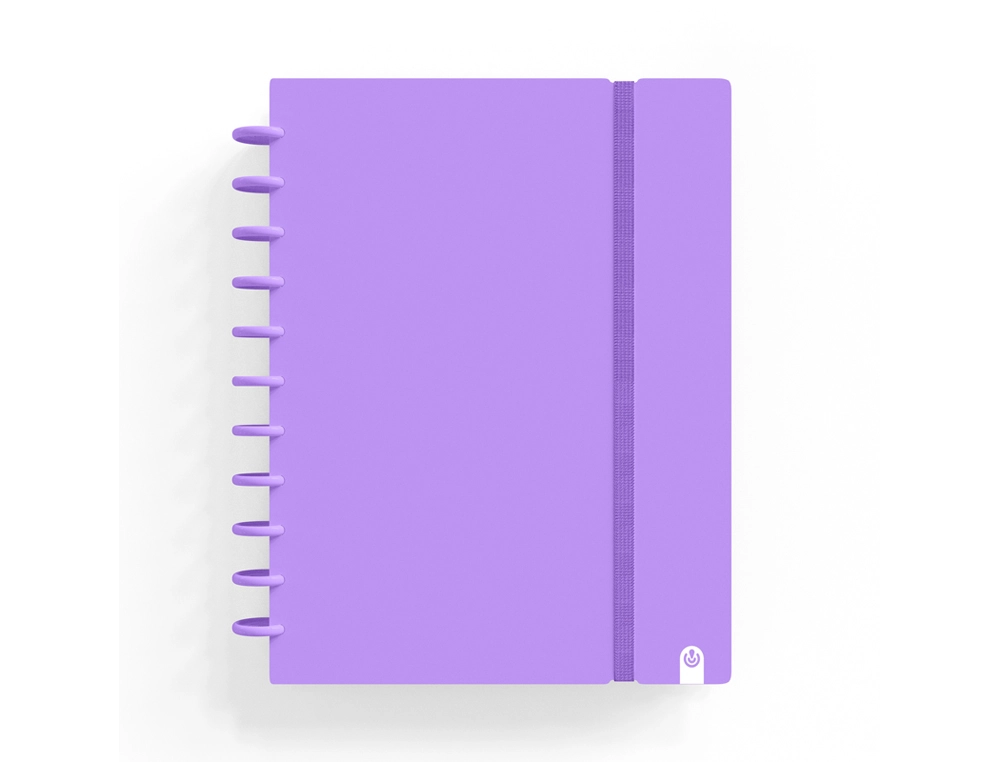 Cuaderno Carchivo Ingeniox Foam A4 80h Cuadricula Violeta