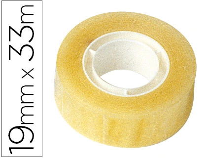 Cinta Adhesiva Eurocel 33 mt x 19 mm