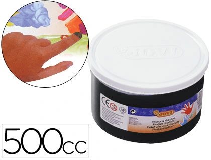 Pintura a Dedos Jovi 500 cc Negro