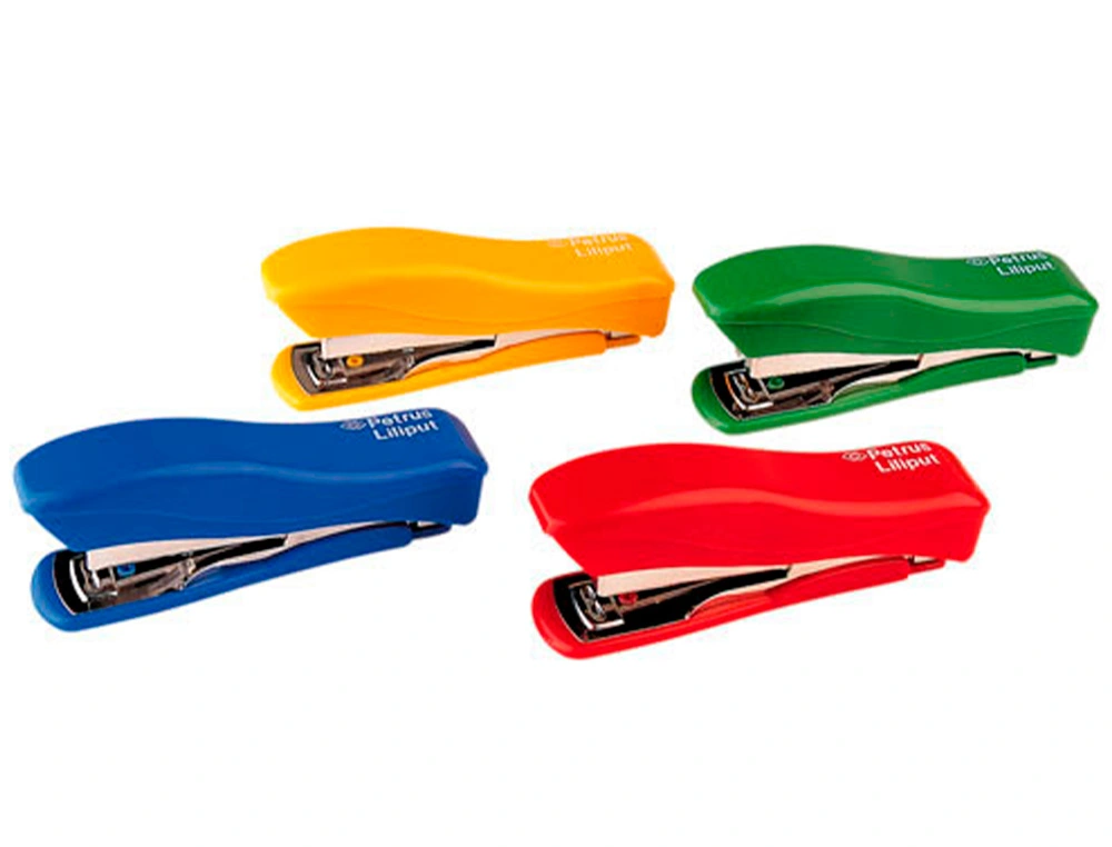 Grapadora Petrus Liliput 200 Capacidad 12 Hojas