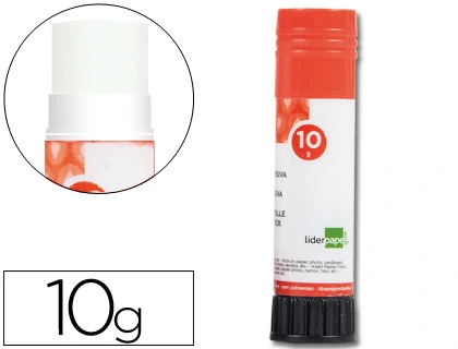 Pegamento Liderpapel en Barra 10 gr Unidad