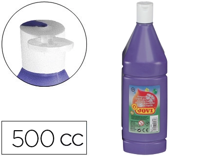 Tempera Liquida Jovi Escolar 500 ml Violeta