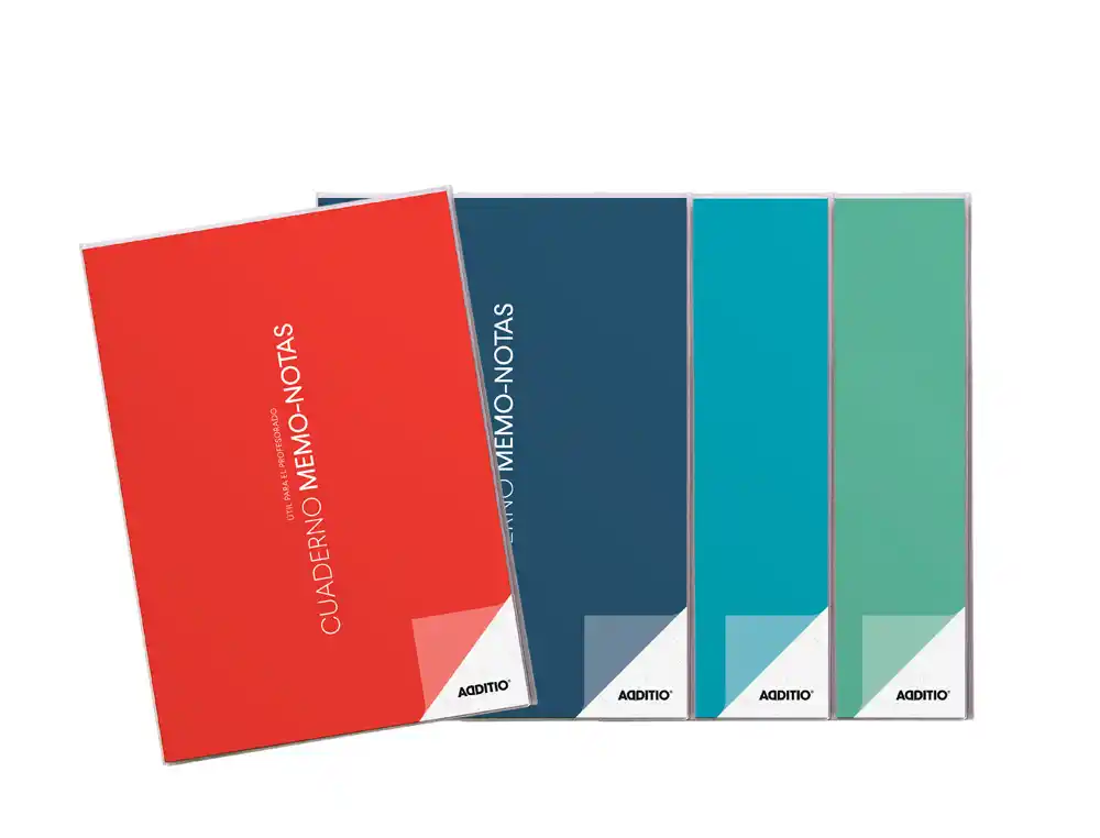 Cuaderno Memo-Notas Additio A4 Evaluacion Continua Mas Planificacion Semanal del Curso
