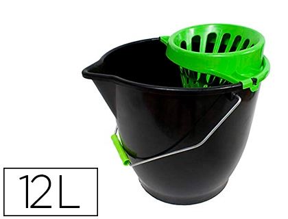 Cubo de Fregona con Escurridor 13 l