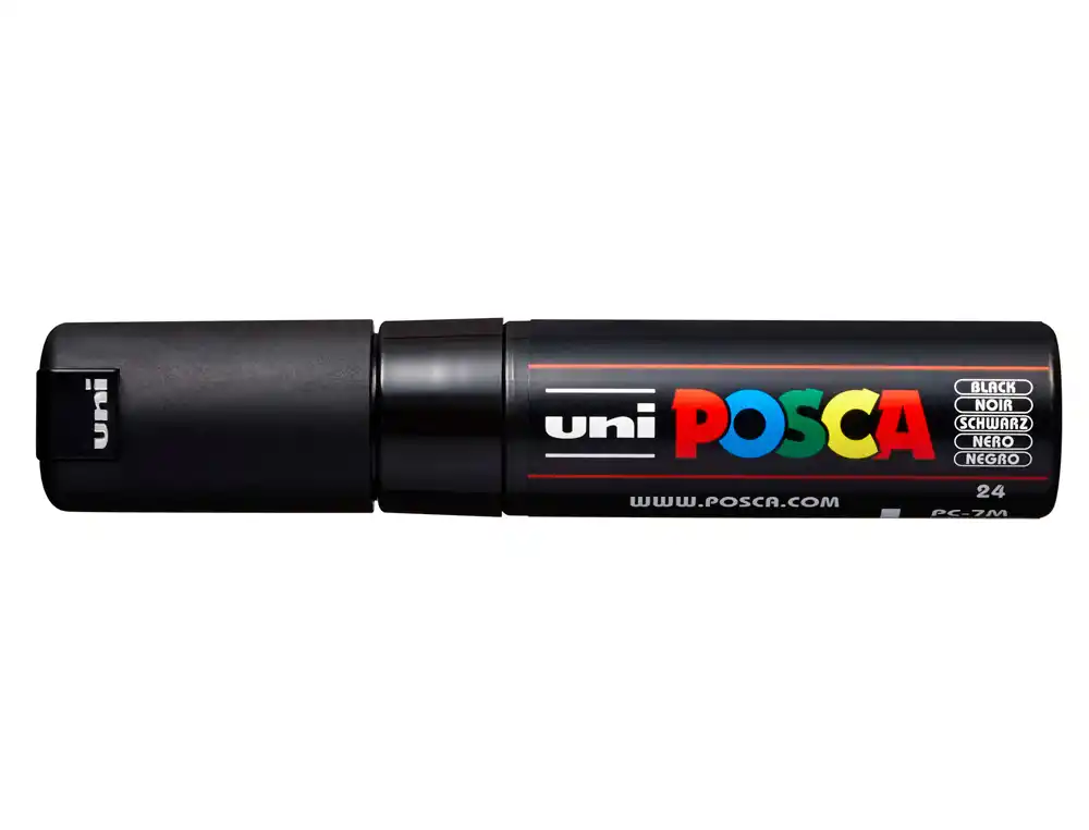 Rotulador Uni Posca PC-7m Negro