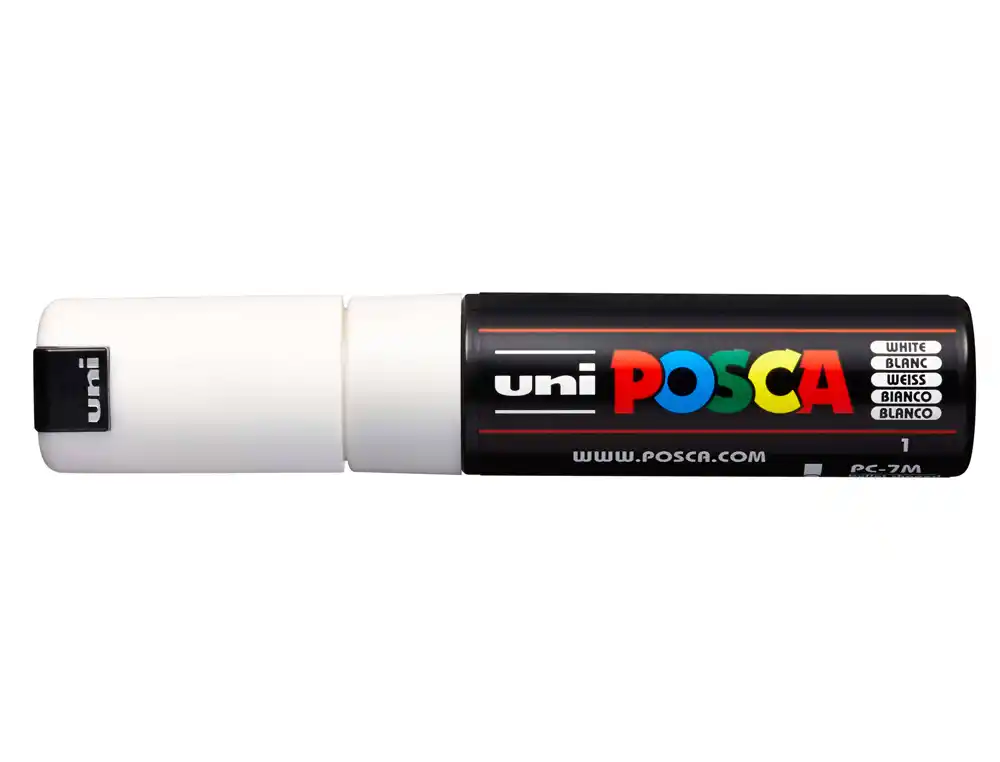 Rotulador Uni Posca PC-7m Blanco