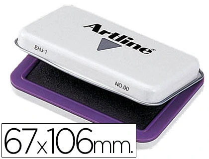Tampon Artline Nº1 Violeta 67x106 mm